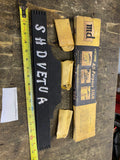 Vtg Macklanburg Multi Purpose Sign Kit Metal Letters Mailbox Front Door Entrance