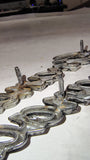 1975-1980 Ford Granada Script Fender Emblem Pair OEM Badges D5DB-16B114-AA