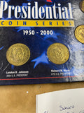 Sunoco Presidential Coin Series 1950-2000 collectible set Oil Gas Collectible!