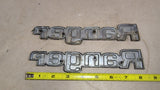 1973–1978 Ford Ranger Truck Script Fender Emblems Pair OEM D3TB-9925632-AA
