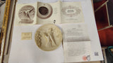 1977 Madama Butterfly Alabaster Collector Plate Gino Ruggeri La Scala COA