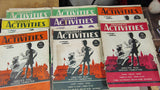 Vintage Childrens Activities Magazines Lot 1940s Home School Games Crafts