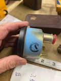NOS vintage mechanical Stewart Warner Vacuum Gauge Deluxe™ 2-1/16"  0-30 In-Hg