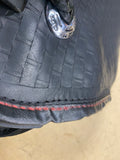 FLSTS Heritage Softail Springer Leather Saddle Bag Red Trim Harley Softail OEM!