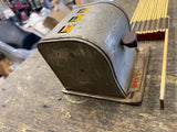 Vintage POT-LUCK Mechanical Tin Lithograph Toy Slot Machine Antique