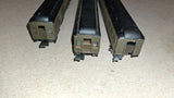 Lot of 3 Vintage N Scale Santa Fe Passenger Cars Atlas Bachmann Pullman Combine