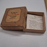 Vintage Ingraham Viceroy Radium Pocket Watch Box & Paperwork Only - Bristol CT