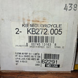 NOS KB Pistons KB272.005 62291 Harley Sportster 883-1200 Pistons Pins Open Box