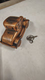 Vintage Banthrico Metal Car Coin Bank Rouge Employees Credit Union Dearborn MI