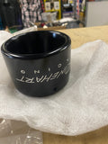 Rinehart Exhaust Black End Cap Muffler Tip Slip on Harley Touring Glide FLH Ultr