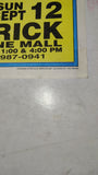 2000 Bentley Bros Circus Tiger Poster Frederick Towne Mall 17x11