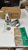 1960's Rival Grind-O-Mat Meat Grinder 10-172 White Vac-O-Matic Base Box & Manual