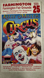 1994 Kelly Miller Circus Poster Farmington Fair Grounds Pennsylvania Show
