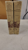 Vintage Complete Works of William Shakespeare 2 Volume Hardcover Book Set