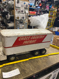 Vtg 50's Tonka Truck Pressed Steel Semi-Truck Toy Cargo Trailer Private Label!