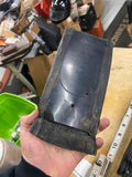 Harley Leather Gas Tank Panel Pouch Bad Boy springer Softail Black Studs FXSTSB