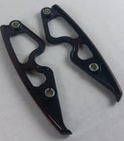 Harley Davidson Black Rear Fender Strut Saddlebag Support Inserts 90200547 NOS