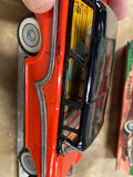 50's Promo Ford Fairlane Wagon Tin Friction Toy Litho Orig Box Bandai Minty Rare