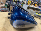 Luxury Blue Gas Fuel Gas Tank Harley Touring FLH 2002 Ultra Classic Glide FI