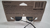 Vtg 1998 Looney Lenses Hologram Skull Sunglasses Round Wire Frame NOS New Card