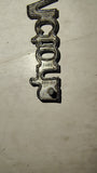 1980-1987 Ford LTD Crown Victoria OEM Chrome Sail Panel Emblem E0AB-5450-398-AA