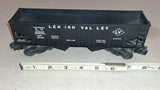 Antique Lionel Postwar 6456 Black Lehigh Valley Hopper Car W/ Original Box