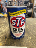Vintage STP Oil Treatment Can 15 oz Pull Tab Gas Oil Advertising Original Minty