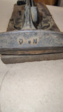 Antique No 0 Cast Iron Hand Saw Sharpening Vise Bench Mount Filing Tool Clamp