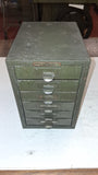 Kennedy Vintage 6 Drawer Metal Machinist Small Parts Storage Organizer Cabinet