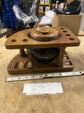 Vintage Decatur 6 Smoking Pipe Stand Rack Holder Humidor Mid Modern 50's Display