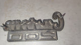 1972-1976 Dodge Truck Custom 200 Fender Emblem Badge OEM 3498346 Mopar