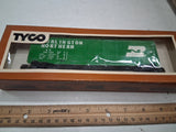 Tyco HO Scale Burlington Northern 50’ Boxcar Sliding Door 339E Vintage Boxed BN