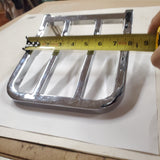 OEM Harley Narrow 5-Bar Luggage Rack Chrome 6" Inside Mount Sportster Dyna FXST