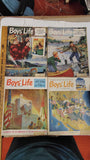 Vintage Boys' Life Magazine Lot 1953-1954 Boy Scouts Space Sci-Fi Covers