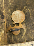 vintage 1887-1912 25th-ann souvenir medal Wilkinsberg pa Badge Collectible!