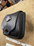 Sissybar Bag Pouch Harley OEM Leather Bar Shield Acc Sportster Dyna Softail FXR