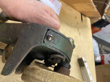 vtg Keystone Iron City hand-crank bench grinder Pittsburgh Pa Tools Collectible!