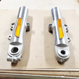 Harley Chrome Lower Fork Sliders 2014-'23 Touring Street Road Glide 45500171 OEM
