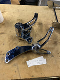 Softail Forward Controls Harley Chopper Big Dog New display Billet Chrome 00^