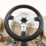 VTG Raid 1 Leather Steering Wheel 360mm 14” KBA 70006 Porsche BMW VW Italy