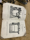 Antique 1927 John Barnes Treadle Lathe Drills Catalog Original Illustrated Copy