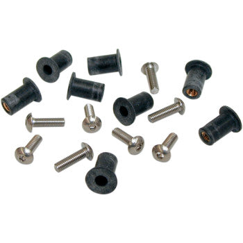 ZERO GRAVITY 32-110 32-110Windscreen Well Nuts