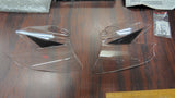 Kuryakyn 1197 Clear Saddle Shields Heat Deflectors 2008 Harley Touring 0504-0118