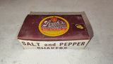 Vintage Strohs Beer Bottle Salt and Pepper Shakers Set With Original Box