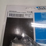 Drag Specialties Black 1.7" Straight Handlebar Risers 0602-0403 For Harley