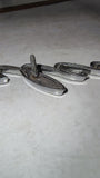 1962 Ford Falcon Chrome Fender Script Emblem OEM C2DB-16098-A
