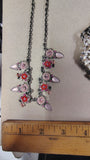 Vintage Jewelry Lot Statement Necklaces Coin Chain Beaded Earrings 35+ Pcs