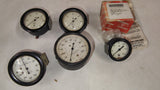 Lot of 5 Vintage Low Pressure Gauges Marsh USG JH Emerson Centimeters of Water