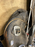 Vintage Saddlebags Harley Buco Bates Panhead Knucklehead Trim Flathead UL EL OEM