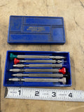 Watch-Craft Balance Screw Driver Cutters Set of 6  Box Watchmaker tool die maker